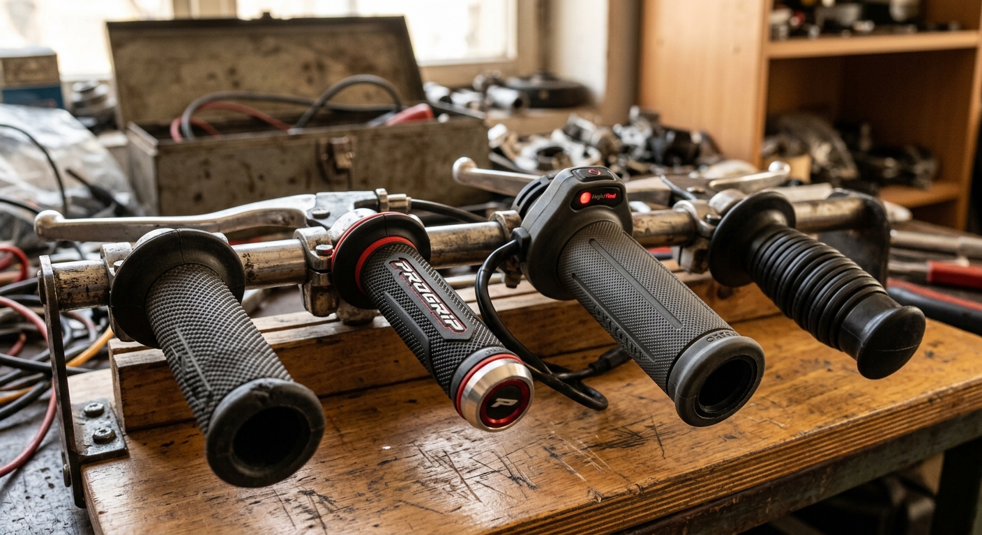 Manetki motocyklowe – komfort, kontrola i pewny chwyt